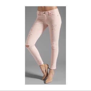 PAIGE Skyline Ankle Peg in Blossom Destructed